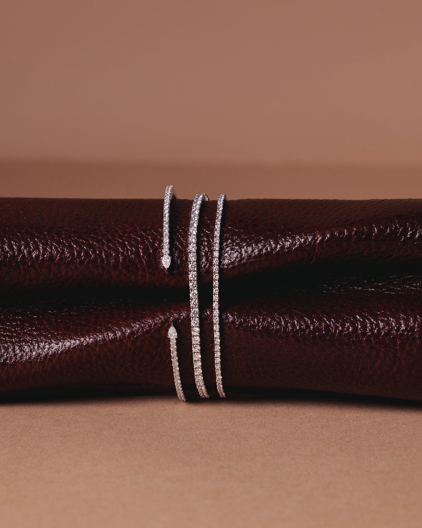 1.36 ct Tennis Bracelet w. Round Diamonds (White Gold)