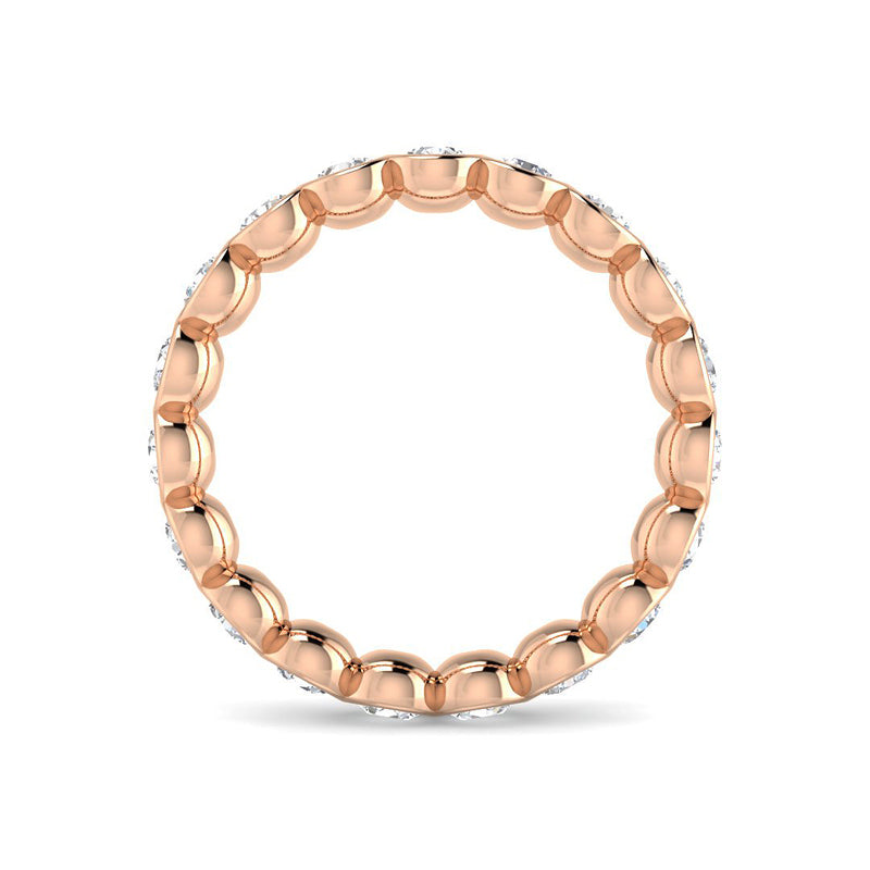 Bezel Eternity Band (Rose Gold)