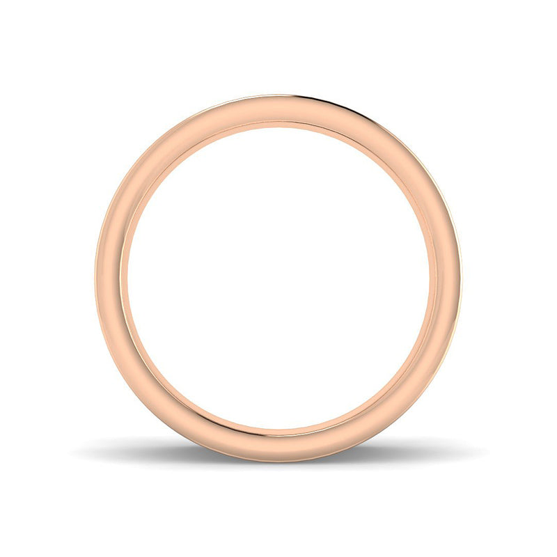 Dual Line Wedding Band (Rose Gold)