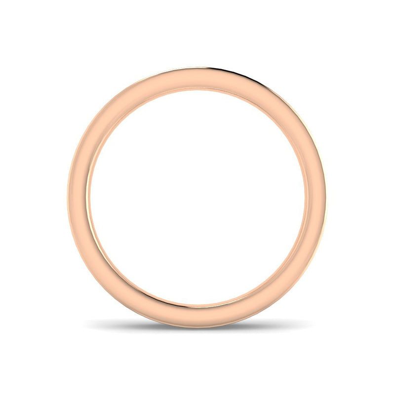 Rounded Square Band 3mm (Rose Gold)