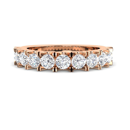 Half-Eternity Band (Rose Gold)